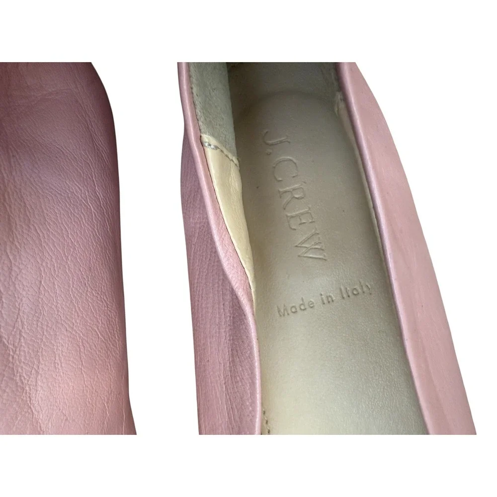 J. CREW Nora cap toe ballet flat 9 pink‎